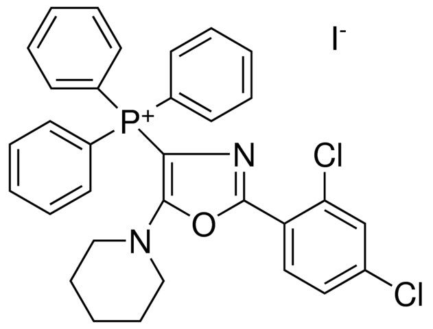 (2-(2,4-DICHLORO-PH)-5-PIPERIDIN-1-YL-OXAZOL-4-YL)-TRIPHENYL-PHOSPHONIUM, IODIDE