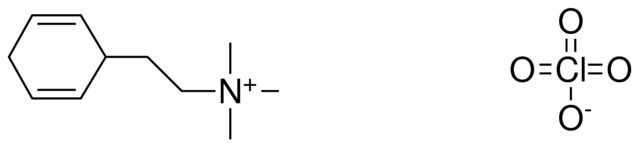 (2-(2,5-CYCLOHEXADIEN-1-YL)ETHYL)TRIMETHYLAMMONIUM PERCHLORATE