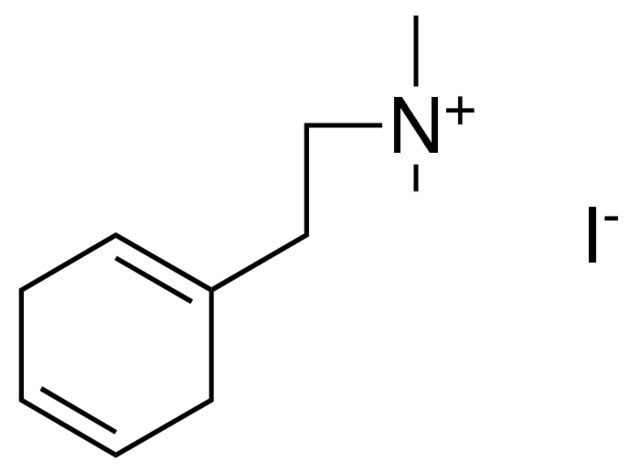 (2-(1,4-CYCLOHEXADIEN-1-YL)ETHYL)TRIMETHYLAMMONIUM IODIDE