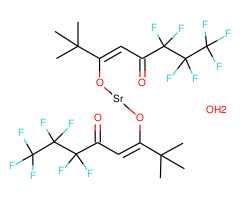 Bis(6,6,7,7,8,8,8-heptafluoro-2,2-dimethyl-3,5-octanedionate)strontium hydrate [Sr(FOD)2]