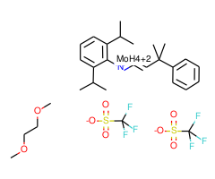 2,6-Diisopropylphenylimido neophylidenemolybdenum(VI) bis(trifluoromethanesulfonate)dimethoxyethane adduct