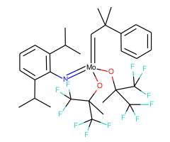 [2,6-Bis(1-methylethyl)benzenaminato(2-)]bis(1,1,1,3,3,3-hexafluoro-2-methyl-2-propanolato-O)(2-methyl-2-phenylpropylidene)-, (T-4) molybdenum, paraffin pellet