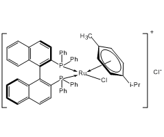 Chloro[(R)-(+)-2,2'-bis(diphenylphosphino)-1,1'-binaphthyl](p-cymene)ruthenium(II) chloride [RuCl(p-cymene)((R)-binap)]Cl