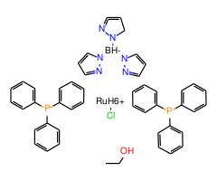 Chloro[hydrotris(pyrazol-1-yl)borato]bis(triphenylphosphine)ruthenium(II) ethanol adduct