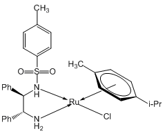 Chloro{[(1R,2R)-(-)-2-amino-1,2-diphenylethyl](4-toluenesulfonyl)amido}(p-cymene)ruthenium(II)