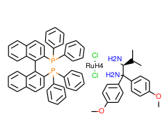 Dichloro[(S)-(-)-2,2'-bis(diphenylphosphino)-1,1'-binaphthyl][(2S)-(+)-1,1-bis(4-methoxyphenyl)-3-methyl-1,2-butanediamine]ruthenium(II) dichloromethane adduct