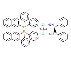 Dichloro[(R)-(+)-2,2'-bis(diphenylphosphino)-1,1'-binaphthyl][(1S,2S)-(-)-1,2-diphenylethylenediamine]ruthenium(II)