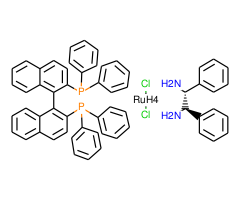 Dichloro[(R)-(+)-2,2'-bis(diphenylphosphino)-1,1'-binaphthyl][(1R,2R)-(+)-1,2-diphenylethylenediamine]ruthenium(II)