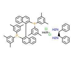 Dichloro{(S)-(-)-2,2'-bis[di(3,5-xylyl)phosphino]-1,1'-binaphthyl}[(1S,2S)-(-)-1,2-diphenylethylenediamine]ruthenium(II) RuCl2[(S)-xylbinap][(S,S)-dpen]