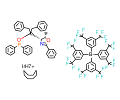 ((4S,5S)-(-)-O-[1-Benzyl-1-(5-methyl-2-phenyl-4,5-dihydrooxazol-4-yl)-2-phenylethyl]-diphenylphosphinite)(1,5-COD)iridium(I) tetrakis(3,5-bis(trifluoromethyl)phenylborate