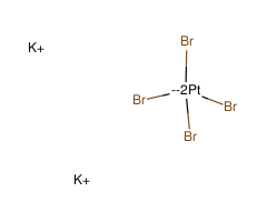 Potassium tetrabromoplatinate(II)