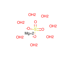 Magnesium sulfate heptahydrate