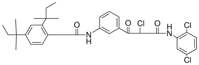 (((BIS-(DIMETHYL-PR)-PH)-ACETYLAMINO)-PH)-CL-N-(DICHLORO-PH)-OXO-PROPIONAMIDE