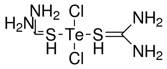 ({DICHLORO[(DIAMINOMETHYLENE)-LAMBDA(4)-SULFANYL]-LAMBDA(4)-TELLANYL}-LAMBDA(4)-SULFANYLIDENE)METHANEDIAMINE