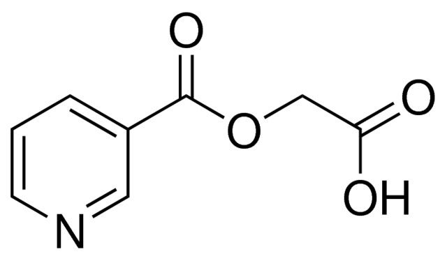 ((3-PYRIDINYLCARBONYL)OXY)ACETIC ACID