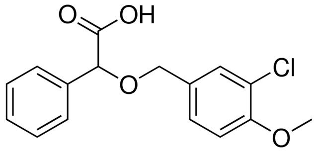 ((3-CHLORO-4-METHOXYBENZYL)OXY)(PHENYL)ACETIC ACID