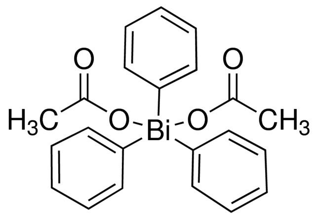 Bis(acetato-<i>O</i>)triphenylbismuth(V)