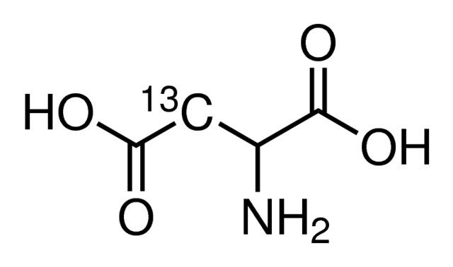 <sc>DL</sc>-Aspartic acid-3-<sup>13</sup>C