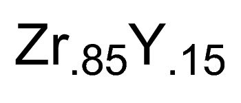 Zirconium yttrium alloy