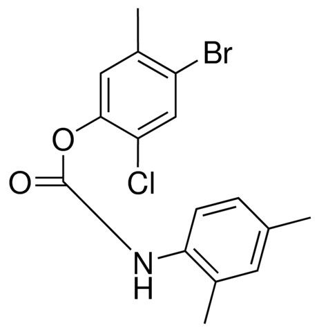 4-BROMO-2-CHLORO-5-METHYLPHENYL N-(2,4-XYLYL)CARBAMATE