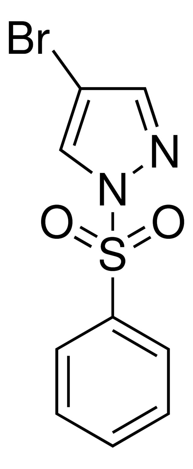 4-Bromo-1-(phenylsulfonyl)-1<i>H</i>-pyrazole