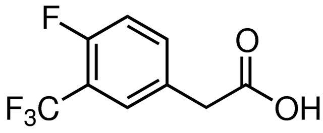 4-Fluoro-3-(trifluoromethyl)phenylacetic acid