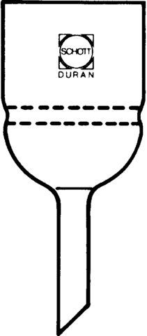 Duran<sup>®</sup> sintered disc filter funnel