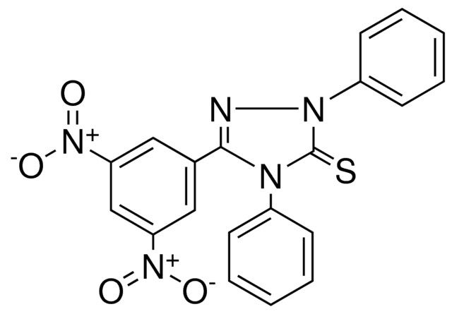 5-(3,5-DINITRO-PHENYL)-2,4-DIPHENYL-2,4-DIHYDRO-(1,2,4)TRIAZOLE-3-THIONE