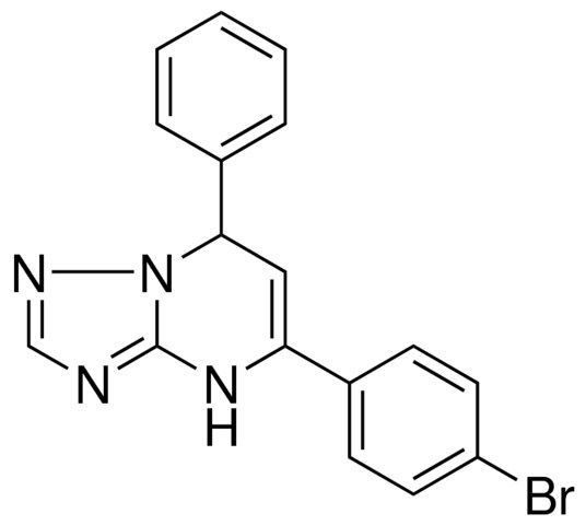 5-(4-BROMO-PHENYL)-7-PHENYL-4,7-DIHYDRO-(1,2,4)TRIAZOLO(1,5-A)PYRIMIDINE