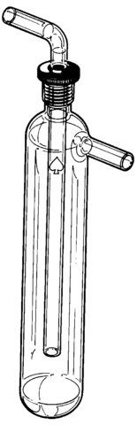 Ace vacuum trap with threaded nylon bushing