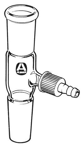 Aldrich<sup>®</sup> gas-inlet adapter with SafetyBarb<sup>®</sup> hose connector