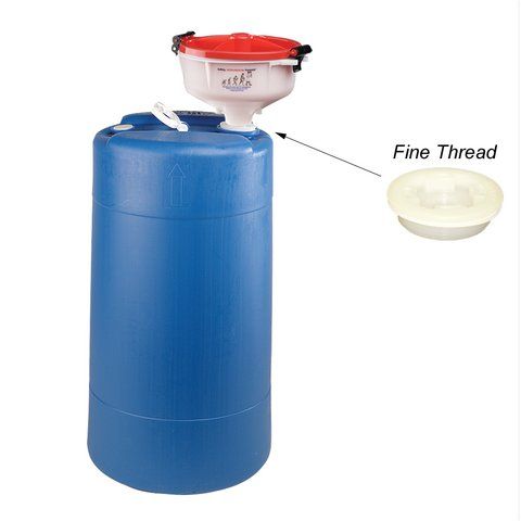 Waste solvent funnels