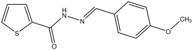 (<i>E</i>)-<i>N</i>-(4-Methoxybenzylidene)thiophene-2-carbohydrazide