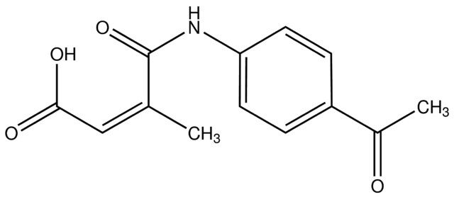 (<i>Z</i>)-4-(4-Acetylphenylamino)-3-methyl-4-oxobut-2-enoic acid