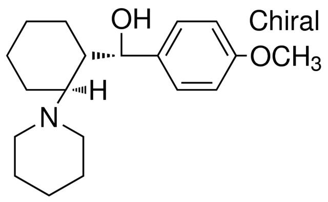 (S)-(4-methoxyphenyl)[(1R,2S)-2-(1-piperidinyl)cyclohexyl]methanol