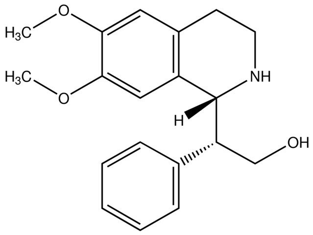 (<i>R</i>*)-2-((<i>R</i>*)-6,7-Dimethoxy-1,2,3,4-tetrahydro-isoquinolin-1-yl)-2-phenyl-ethanol