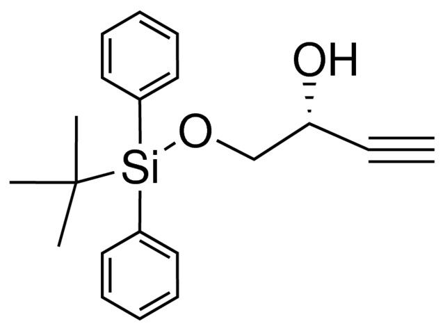 (<i>S</i>)-1-(<i>tert</i>-Butyl-diphenylsilanyloxy)but-3-yn-2-ol