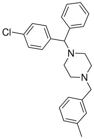 1-[(4-chlorophenyl)(phenyl)methyl]-4-(3-methylbenzyl)piperazine