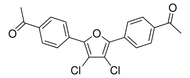 1-{4-[5-(4-Acetylphenyl)-3,4-dichloro-2-furyl]phenyl}ethanone