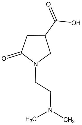 1-[2-(Dimethylamino)ethyl]-5-oxopyrrolidine-3-carboxylic acid