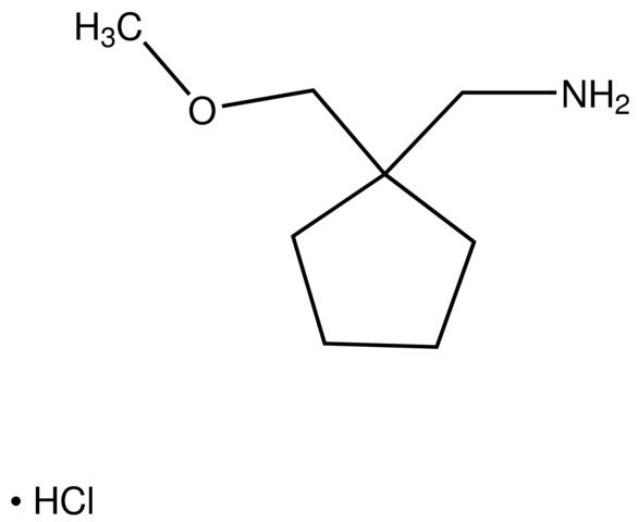 1-[1-(Methoxymethyl)cyclopentyl]methanamine hydrochloride