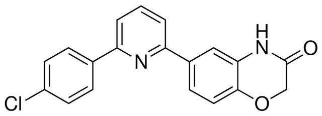 6-[6-(4-CHLOROPHENYL)-2-PYRIDINYL]-2H-1,4-BENZOXAZIN-3(4H)-ONE