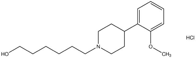 6-[4-(2-methoxyphenyl)-1-piperidinyl]-1-hexanol hydrochloride