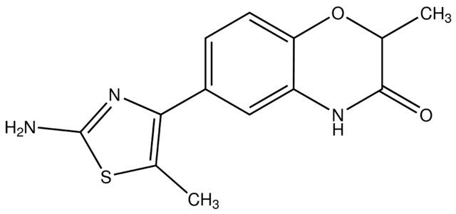 6-(2-Amino-5-methylthiazol-4-yl)-2-methyl-2<i>H</i>-benzo[<i>b</i>][1,4]oxazin-3(4<i>H</i>)-one