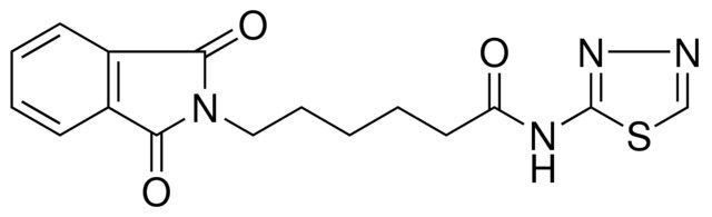 6-(1,3-DIOXO-1,3-2H-ISOINDOL-2-YL)-HEXANOIC ACID [1,3,4]THIADIAZOL-2-YLAMIDE