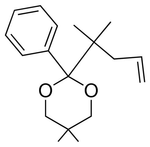 5,5-DIMETHYL-2-(1,1-DIMETHYL-3-BUTENYL)-2-PHENYL-1,3-DIOXANE