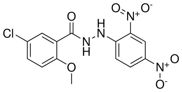 5-CHLORO-2-METHOXY-BENZOIC ACID N'-(2,4-DINITRO-PHENYL)-HYDRAZIDE