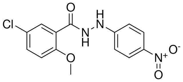 5-CHLORO-2-METHOXY-BENZOIC ACID N'-(4-NITRO-PHENYL)-HYDRAZIDE