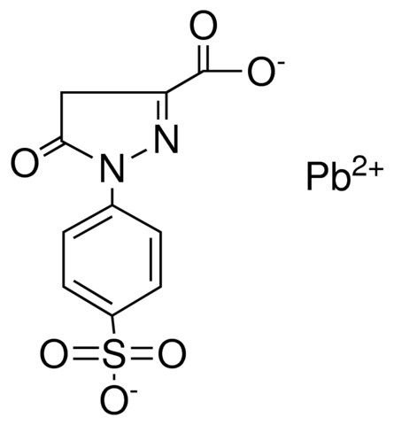 5-OXO-1-(4-SULFOPHENYL)-2-PYRAZOLINE-3-CARBOXYLIC ACID, LEAD SALT