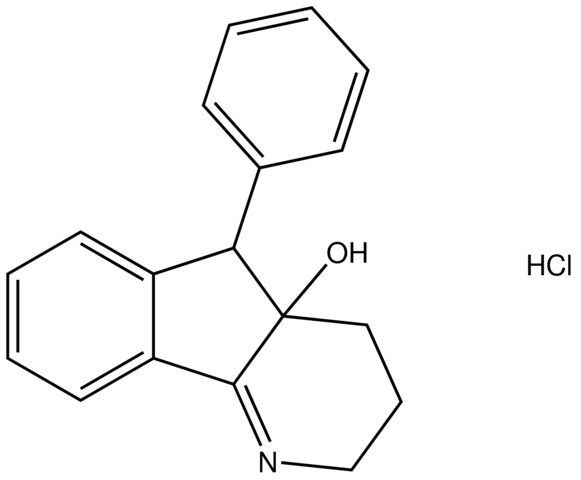 5-phenyl-2,3,4,5-tetrahydro-4aH-indeno[1,2-b]pyridin-4a-ol hydrochloride